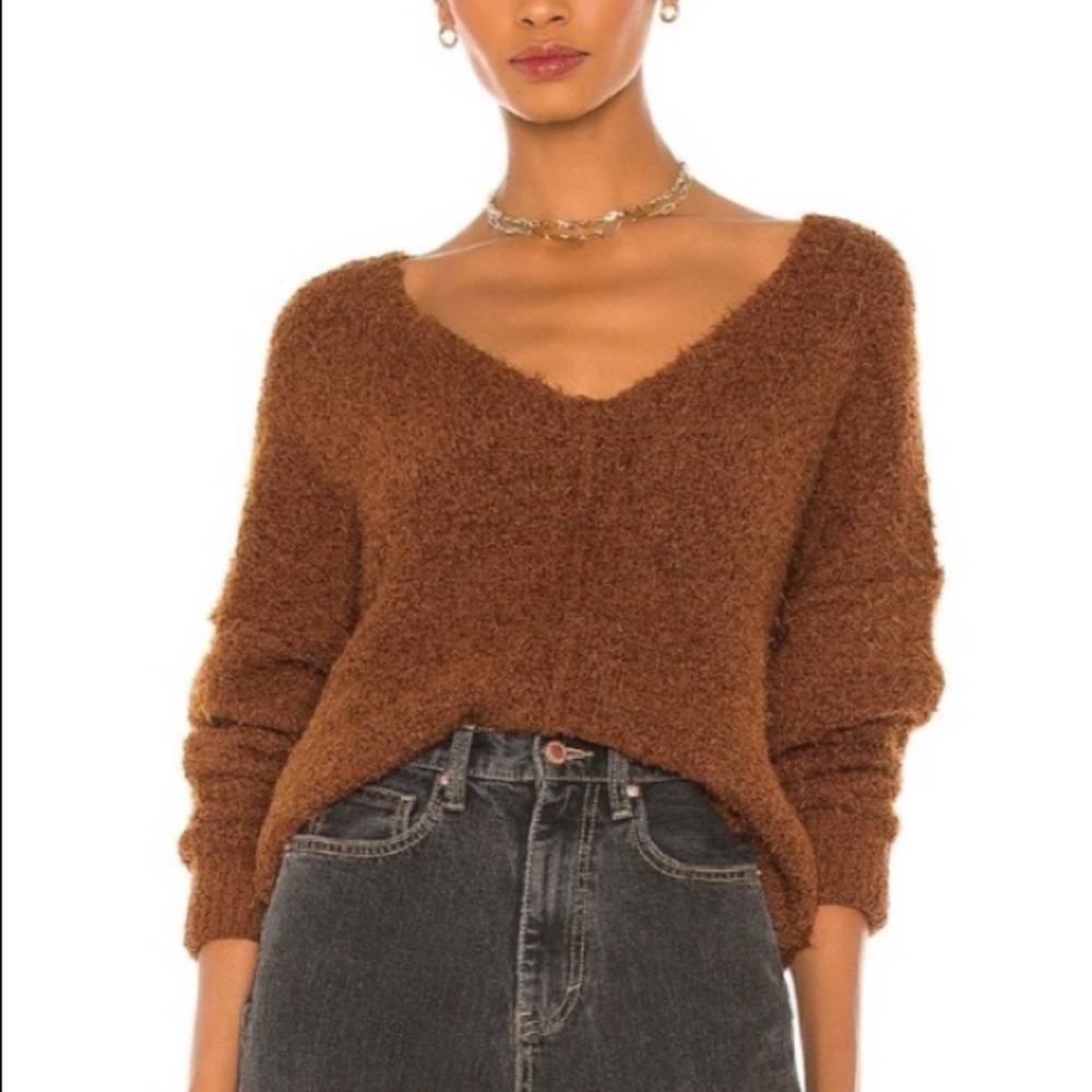 Free People Mocha Java Sweater